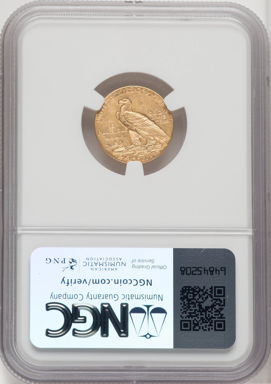 1915 $2.50 Indian Quarter Eagle NGC MS62 (764899009)