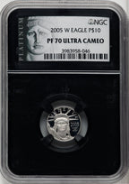 2005-W $10 Tenth-Ounce Platinum NGC PF70 (518999013)