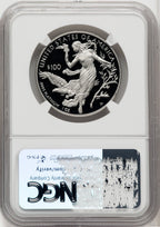 2016-W $100 One-Ounce Platinum Eagle Brown Label NGC PF70