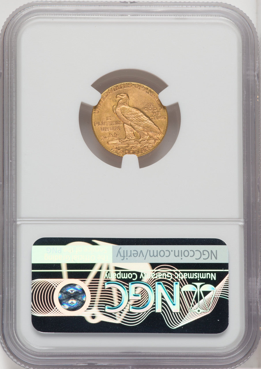 1912 $2.50 Indian Quarter Eagle NGC MS65 (762347071)