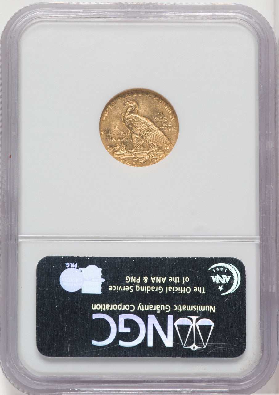 1914 $2.50 Indian Quarter Eagle NGC MS62