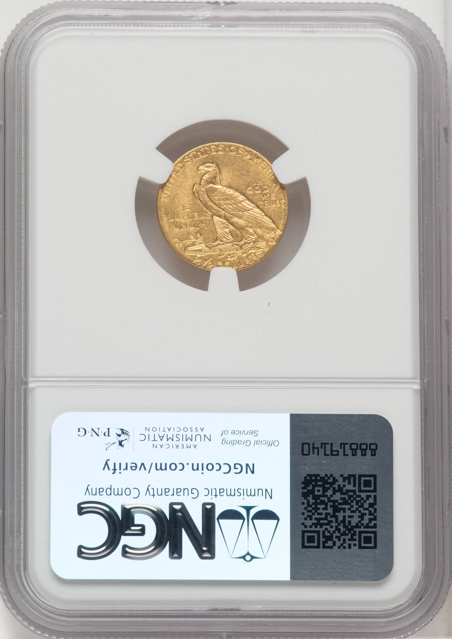 1908 $2.50 Indian Quarter Eagle NGC MS64