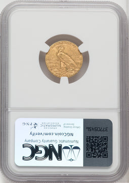 1910 $2.50 Indian Quarter Eagle NGC MS64