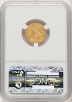 1911 $2.50 Indian Quarter Eagle NGC MS62 (762410066)