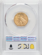 1912 $5 Indian Half Eagle PCGS MS62
