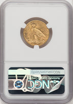 1914-D $5 Indian Half Eagle NGC MS62