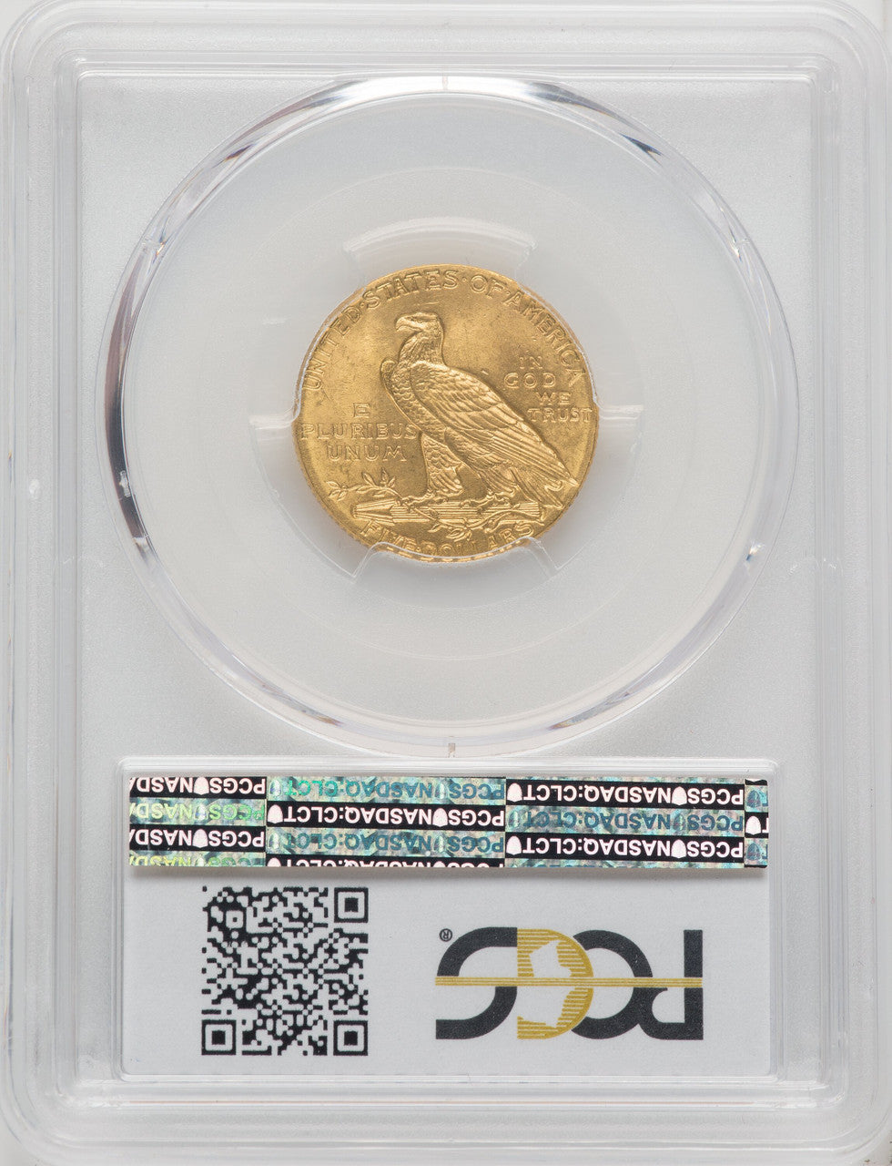 1908 $5 Indian Indian Half Eagle PCGS MS64