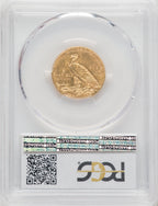 1908-D $5 Indian Half Eagle PCGS MS63