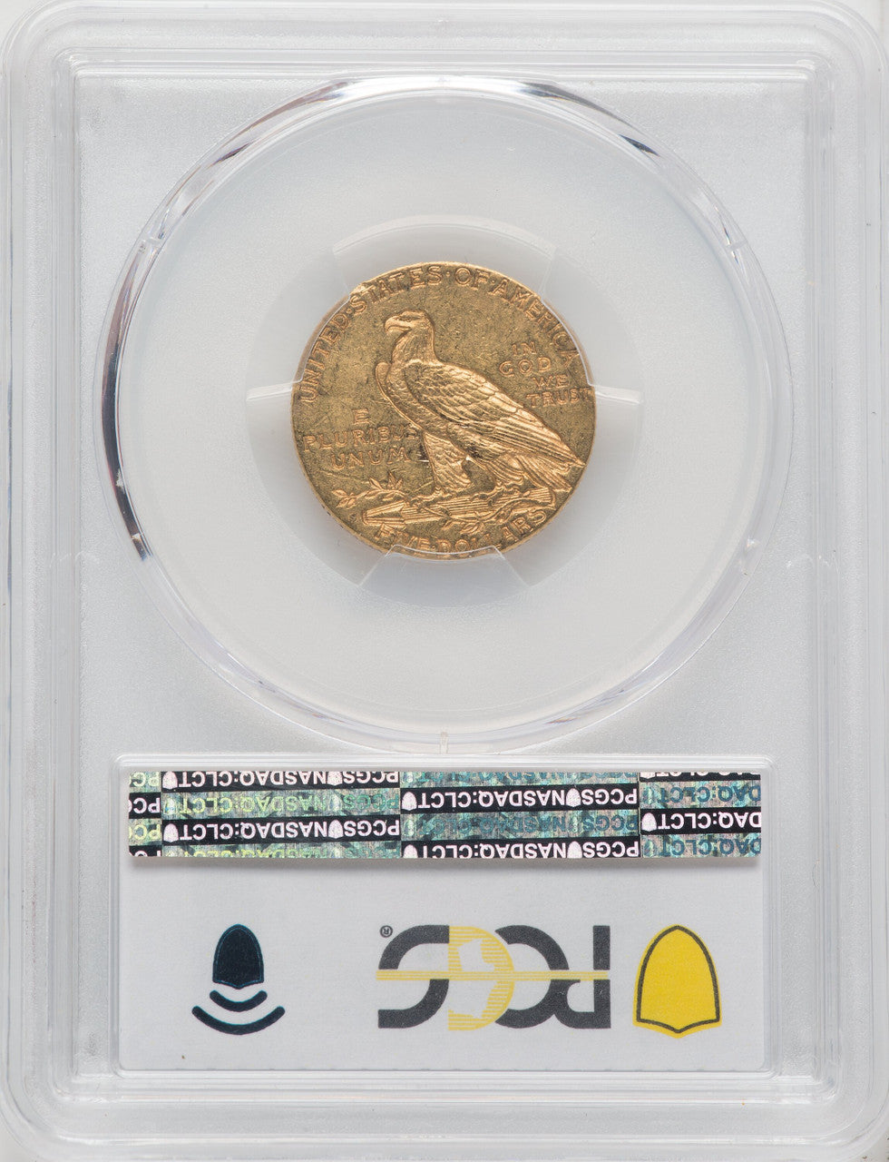 1909-S $5 Indian Half Eagle PCGS MS62