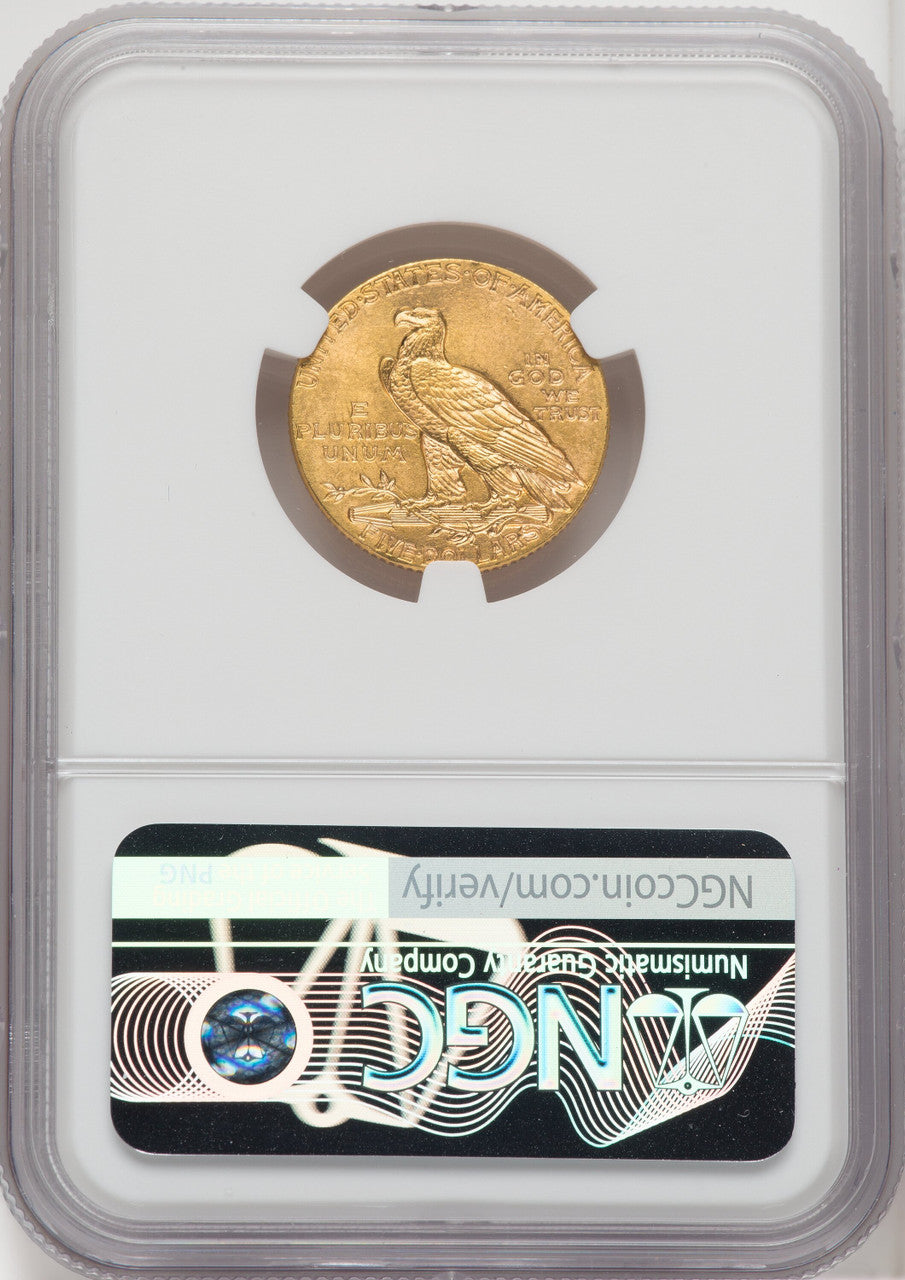 1915 $5 Indian Half Eagle NGC MS64 (763465024)