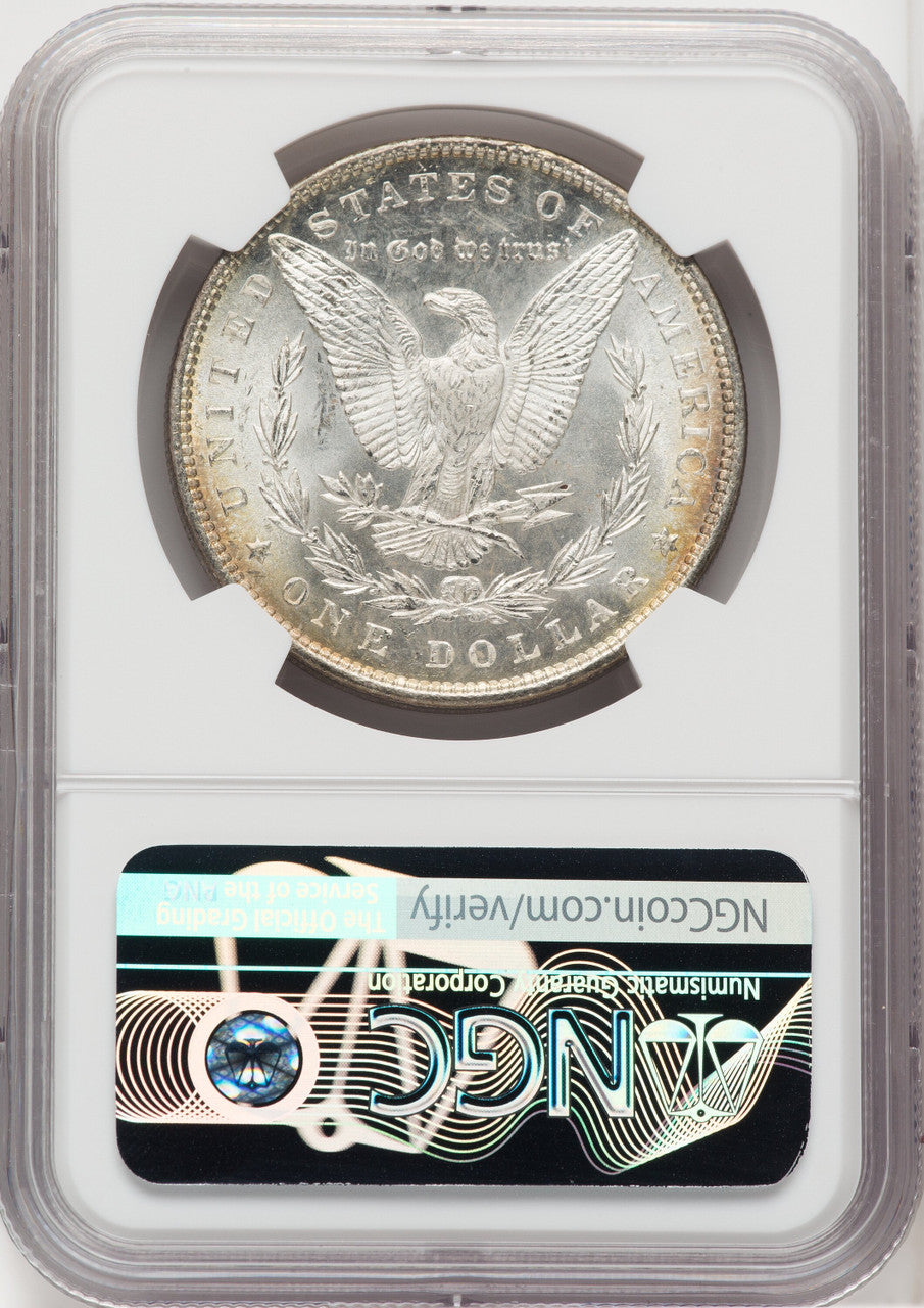 1890 $1 Morgan Dollar NGC MS65
