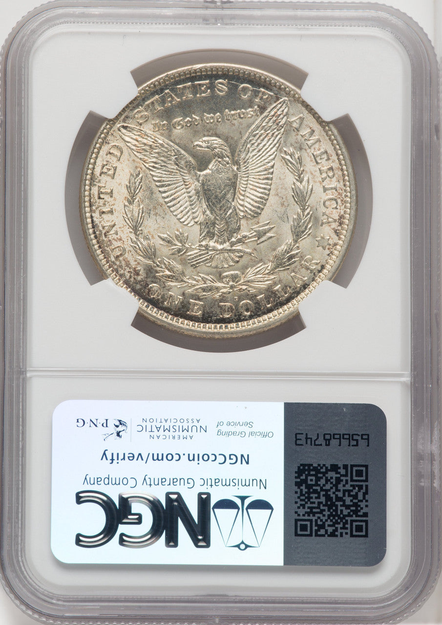 1921-D $1 Morgan Dollar NGC MS66+
