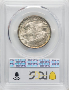 1921 50C Alabama 2X2 Commemorative Silver PCGS MS66+