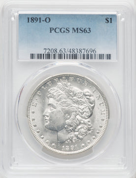 1891-O $1 Morgan Dollar PCGS MS63 (518925154)