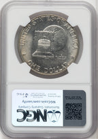 1976 $1 T1 Eisenhower Dollar NGC MS66 (506006027)