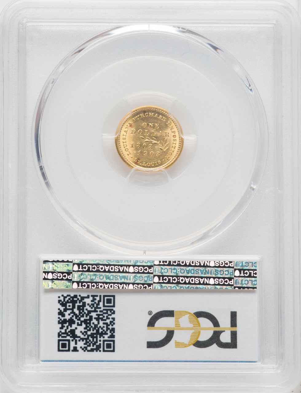 1903 G$1 MCKIN Commemorative Gold PCGS MS63