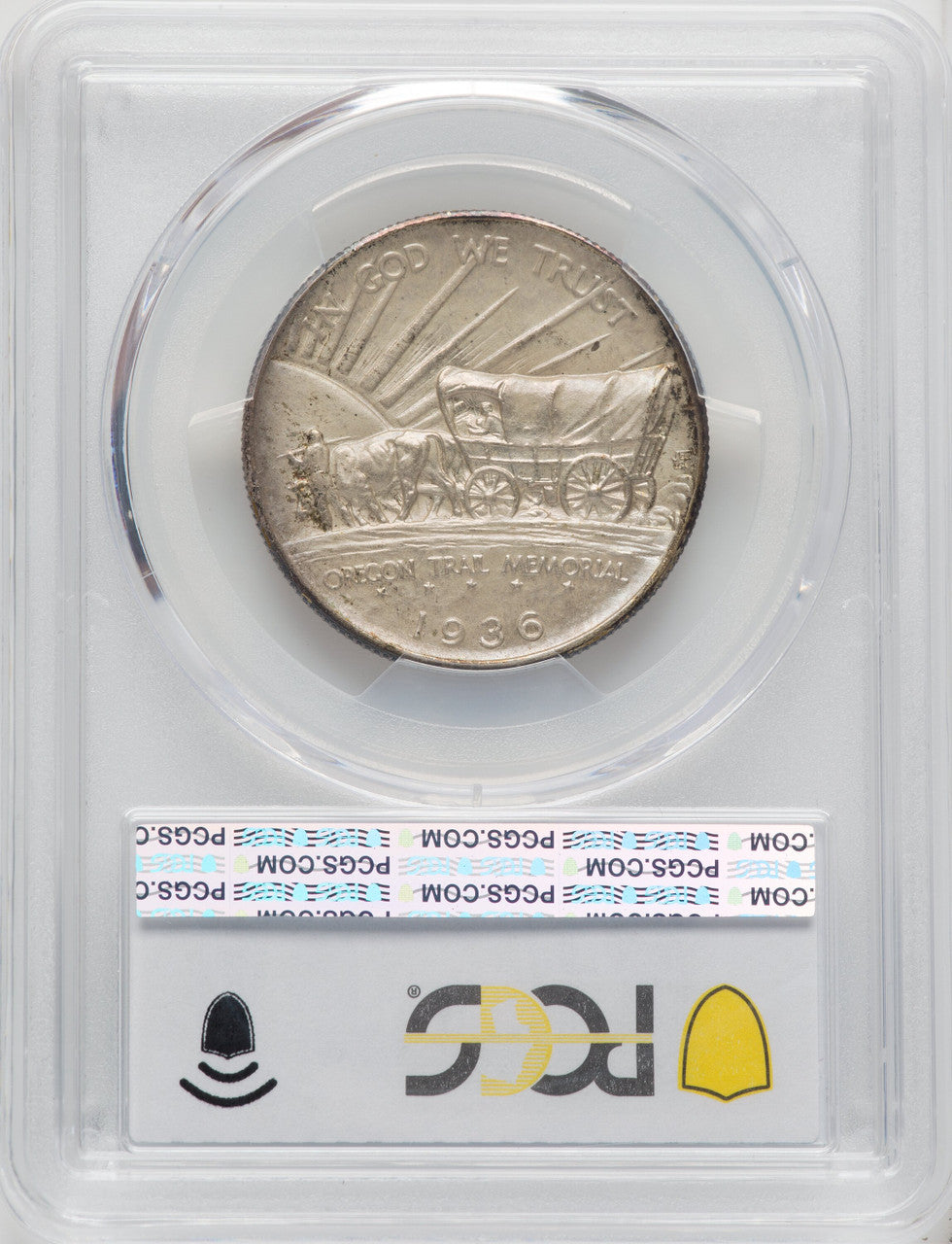 1936-S 50C Oregon Commemorative Silver PCGS MS67