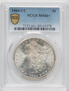 1884-CC $1 Morgan Dollar PCGS MS66+