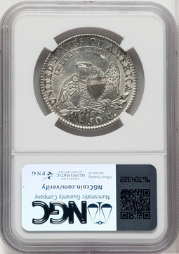 1818 50C Bust Half Dollar NGC AU55
