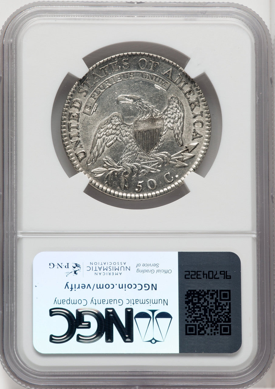 1818 50C Bust Half Dollar NGC AU55