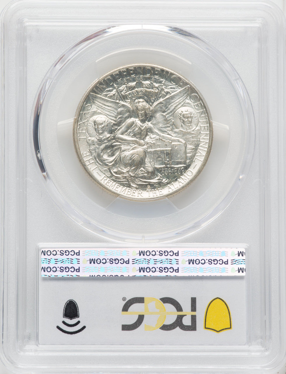 1938-D 50C Texas Commemorative Silver PCGS MS67