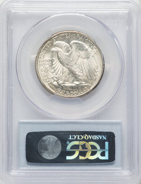 1943-D 50C CAC Walking Liberty Half Dollar PCGS MS67