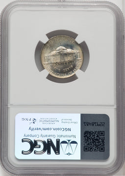 1943-P 5C Jefferson Nickel NGC MS68 (506005002)
