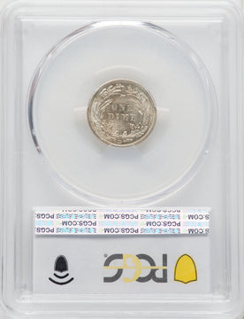 1914-D 10C Barber Dime PCGS MS65