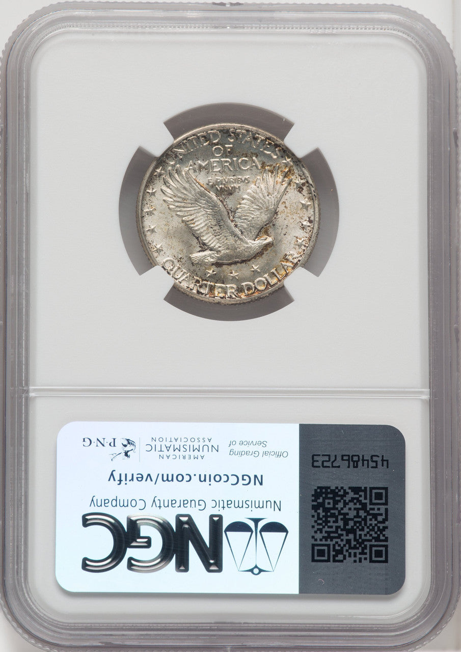 1928-D 25C Standing Liberty Quarter NGC MS67
