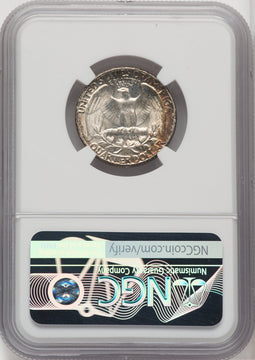 1953 25C CAC Washington Quarter NGC MS67+