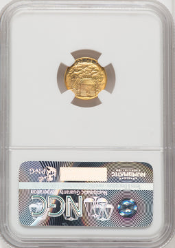 1922 G$1 Grant With Star Commemorative Gold NGC MS67