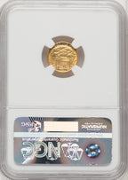 1922 G$1 Grant With Star Commemorative Gold NGC MS67