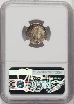 1917-D 10C FB Mercury Dime NGC MS65