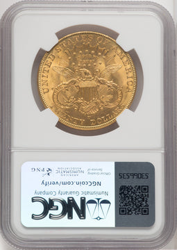 1907-D $20 Liberty Double Eagle NGC MS64 (765810010)