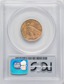 1916-S $5 Indian Half Eagle PCGS MS63