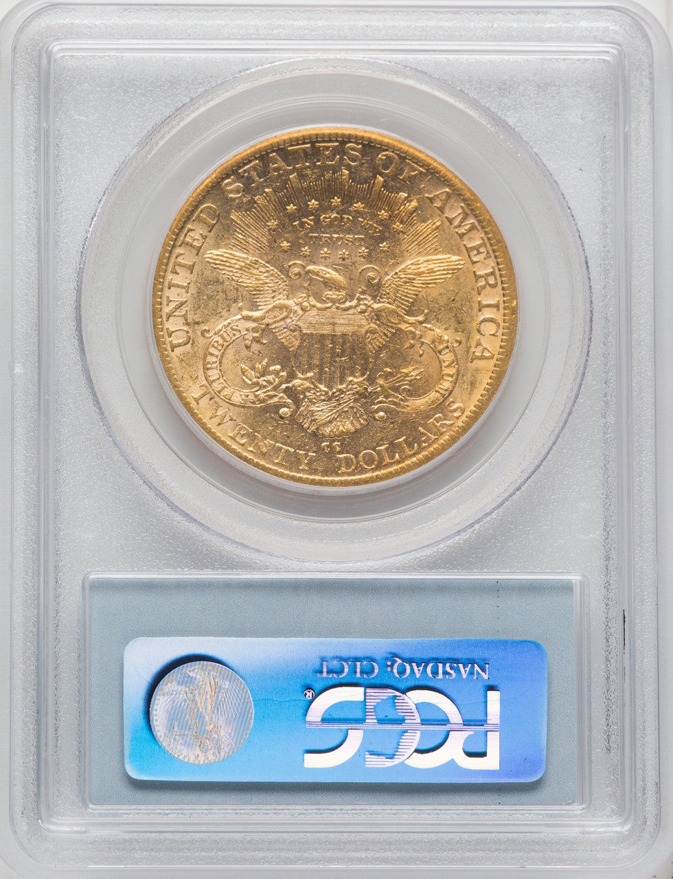 1889-CC $20 Liberty Double Eagle PCGS AU53
