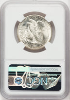 1936-D 50C CAC Walking Liberty Half Dollar NGC MS66
