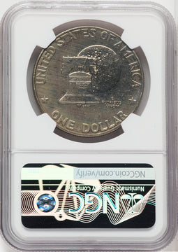 1976 $1 T1 Eisenhower Dollar NGC MS66