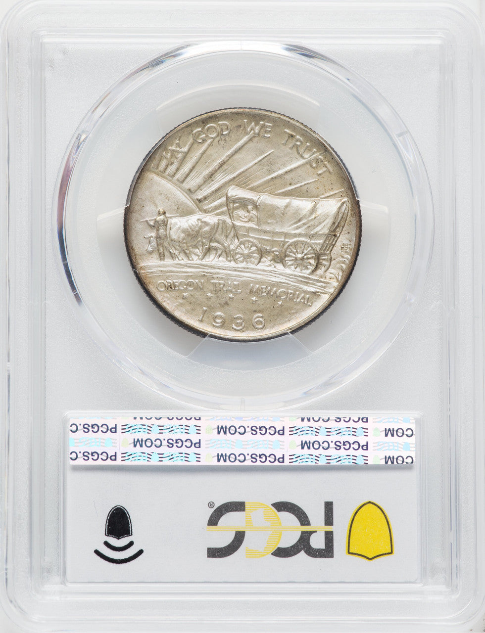 1936 50C Oregon Commemorative Silver PCGS MS67