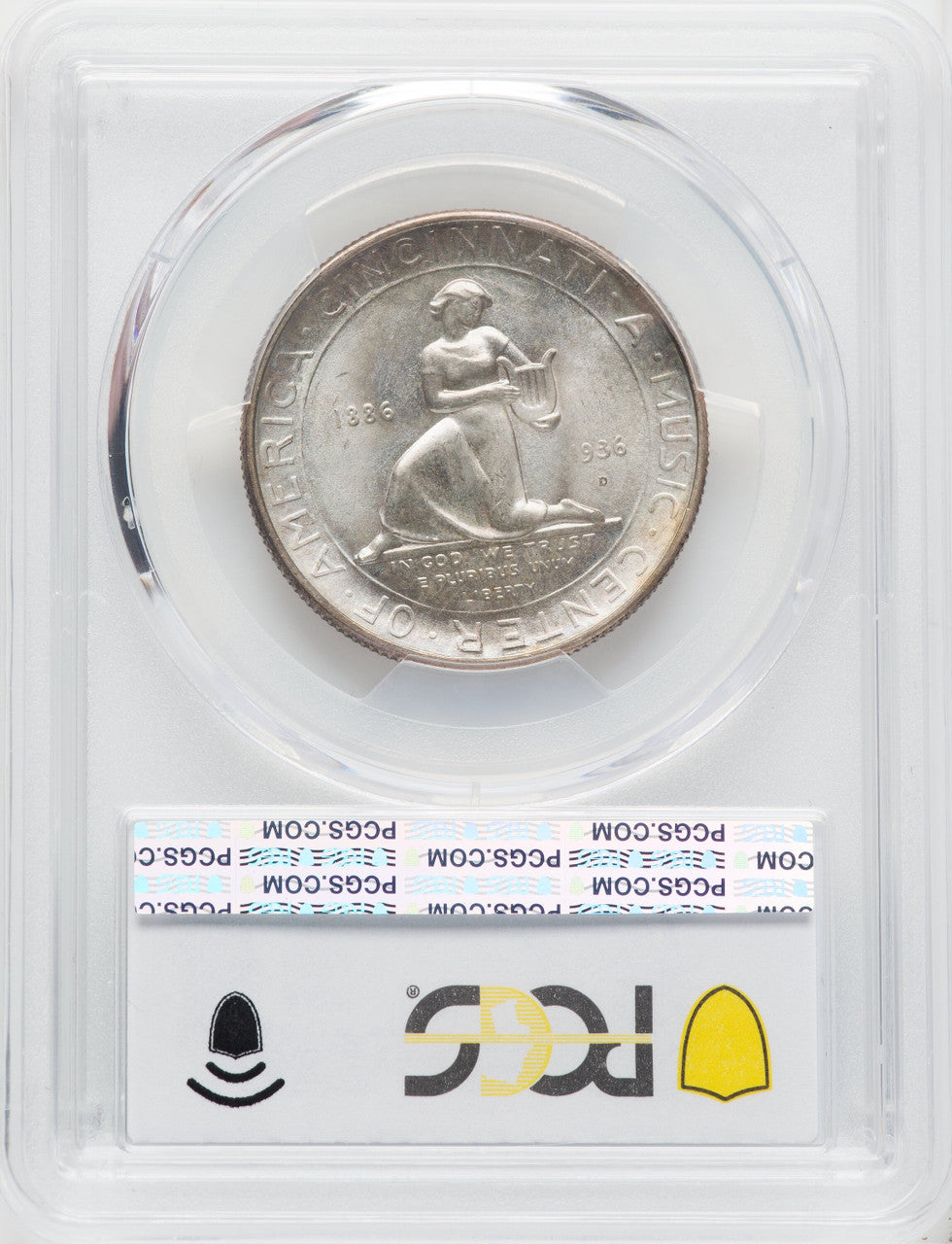 1936-D 50C Cincinnati Commemorative Silver PCGS MS67