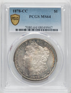 1878-CC $1 Morgan Dollar PCGS MS64 (766416014)