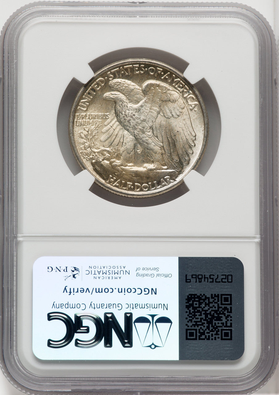 1946 50C Walking Liberty Half Dollar NGC MS67 (518925024)