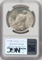 1922-D $1 Peace Dollar NGC MS66 (518925039)