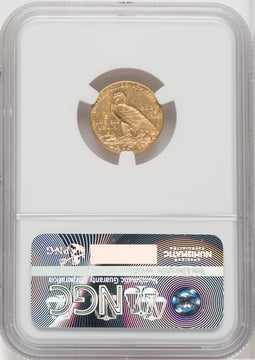 1914-D $2.50 Indian Quarter Eagle NGC MS62+