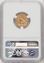 1914-D $2.50 Indian Quarter Eagle NGC MS62+
