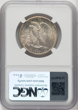 1934-S 50C Walking Liberty Half Dollar NGC MS66