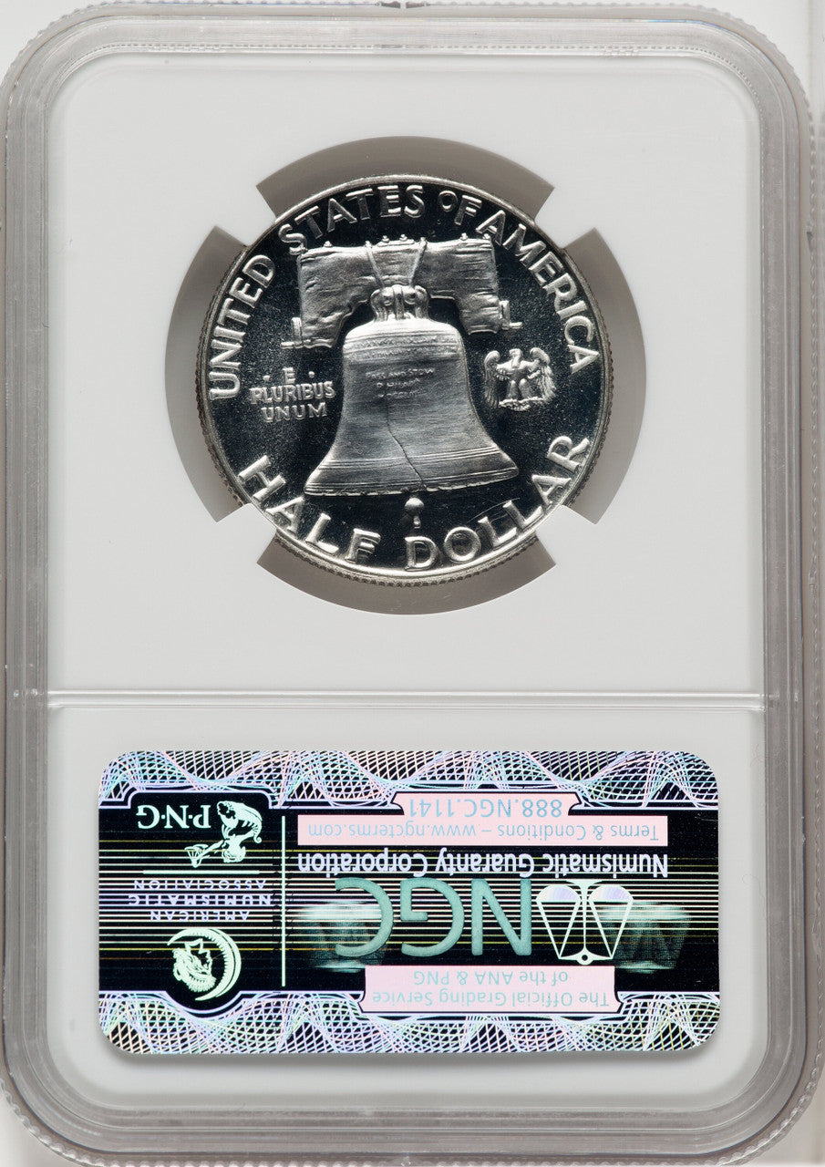 1954 50C CA Proof Franklin Half Dollar NGC PR68