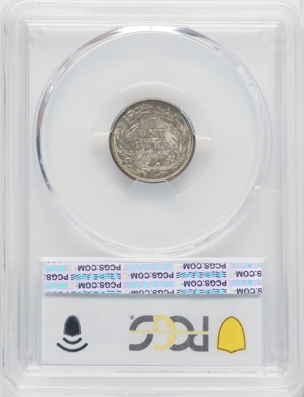 1900 10C Barber Dime PCGS MS66
