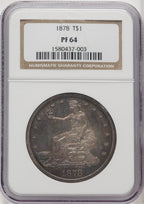 1878 T$1 Proof Trade Dollar NGC PR64