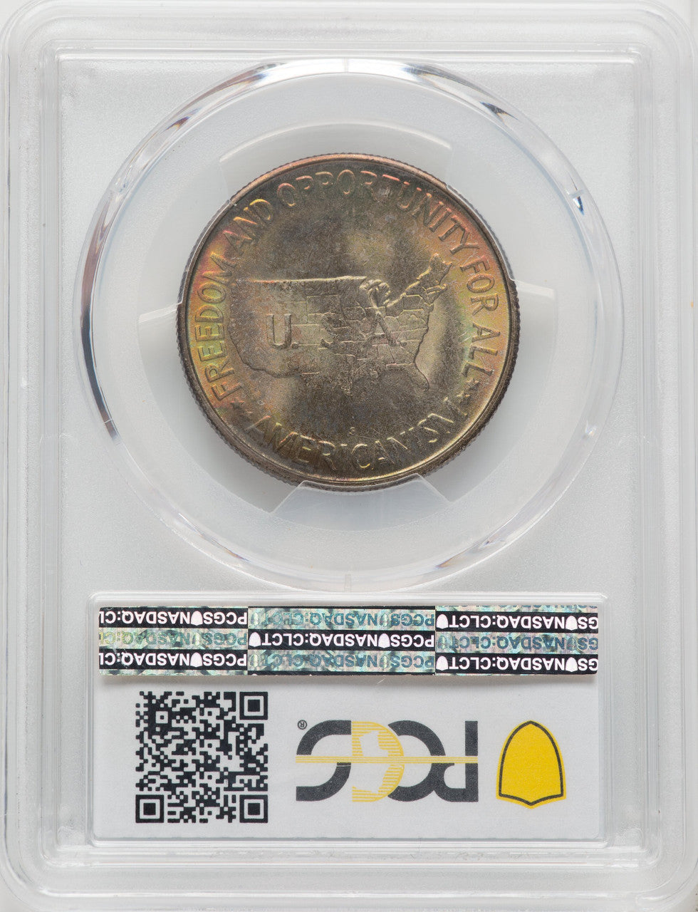 1953-S 50C Washington-Carver CAC Commemorative Silver PCGS MS67